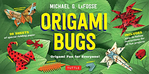 Origami Bugs: Origami Fun for Everyone!: Origami Fun for Everyone!: Kit with 2 Origami Books, 20 Fun Projects and 98 Origami Papers: Great for Both Kids and Adults
